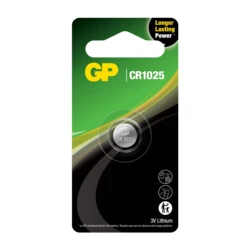 1 lithium button battery CR1025 3 V 1 lithium button battery CR1025 3 V