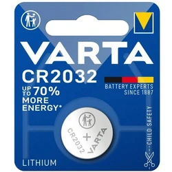 Varta CR2032 lithium x 1 battery (blister) Varta CR2032 lithium x 1 battery (blister)