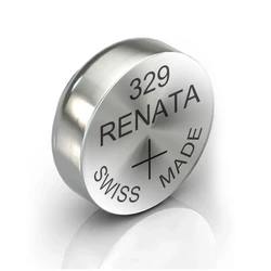 Renata 329 / SR731SW silver oxide x 1 battery Renata 329 / SR731SW silver oxide x 1 battery