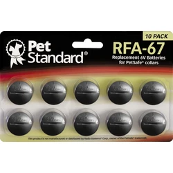 10 batteries for anti-bark collar RFA-67 6 V 10 batteries for anti-bark collar RFA-67 6 V