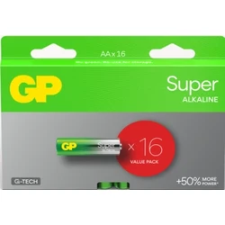 Alkaline battery 16 x AAA / LR03 SUPER - 1,5V - GP Battery Alkaline battery 16 x AAA / LR03 SUPER - 1,5V - GP Battery