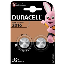 Duracell CR2016 lithium x 2 batteries Duracell CR2016 lithium x 2 batteries