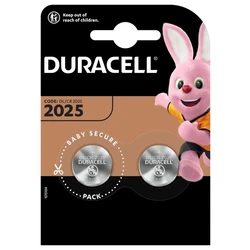 Duracell CR2025 lithium x 2 batteries Duracell CR2025 lithium x 2 batteries