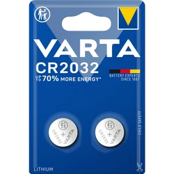Varta CR2032 lithium x 2 batteries (blister) Varta CR2032 lithium x 2 batteries (blister)
