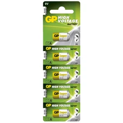 Alkaline battery 5 x 10A / L1022 - 9V - GP Battery