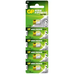 Alkaline battery 5 x 11A / MN11 - 6V - GP Battery