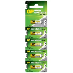 Alkaline battery 5 x 27A / MN27 - 12V - GP Battery Alkaline battery 5 x 27A / MN27 - 12V - GP Battery