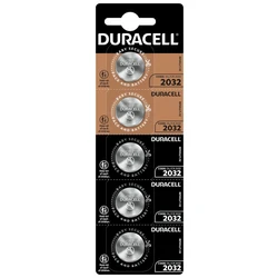 Duracell CR2032 lithium x 5 batteries Duracell CR2032 lithium x 5 batteries