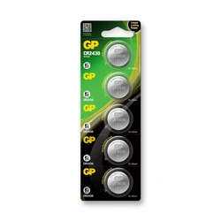 5 lithium button batteries CR2430 3 V 5 lithium button batteries CR2430 3 V