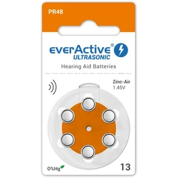 everActive ULTRASONIC 13 for hearing aids x 6 batteries
