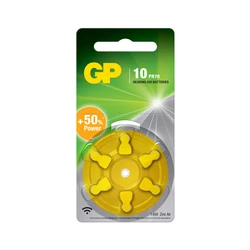 6 zinc-air hearing aid batteries A10 1,45 V 6 zinc-air hearing aid batteries A10 1,45 V