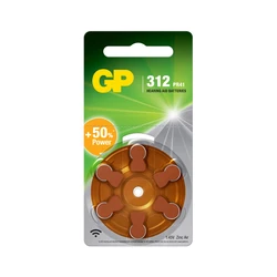 6 zinc-air hearing aid batteries A312 1,45 V 6 zinc-air hearing aid batteries A312 1,45 V