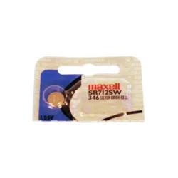 Button cell battery SR712 / 346 - 1,55V - silver oxyde - Maxell
