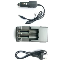 Li-Ion 18650 / RCR123A / CR2 Battery Charger - Tenergy