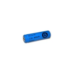 NiCD battery AA 800 mAh button top - 1,2V - Evergreen