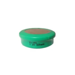 NiMH button cell battery 320 mAh - 1,2V - Evergreen NiMH button cell battery 320 mAh - 1,2V - Evergreen