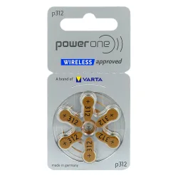 Zinc-Air button cell battery A312 / 312 - 1,4V